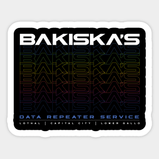 Bakiska's Sticker